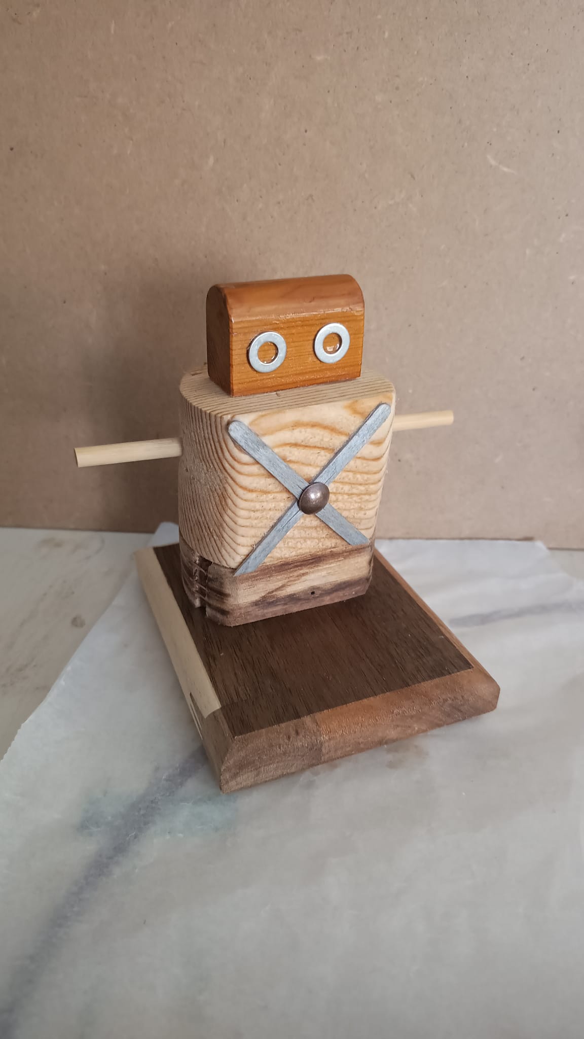 Sujetalibros Un robot, un cuidado